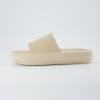 imageCUSHIONAIRE Feather EVA Mens Sandals  Slip On Recovery Slides Lightweight Water Shoes for MenKhaki