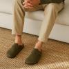 imageCUSHIONAIRE Haze Mens Clogs  Comfortable SlipOn Clogs for Men with Arch Support and Cork Suede Footbed  Perfect Potato Shoes for Indoor ampamp Outdoor UseOlive Nubuck