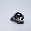 imageCUSHIONAIRE London Womens Strappy Fisherman Sandal  Vegan Leather Gladiator Style with Adjustable Ankle Strap  Memory FoamBlack