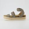 imageCUSHIONAIRE Mandy Wedge Sandals for Women  Strappy Platform Sandals with Arch Support Cute Summer EspadrilleStyle Platform Dressy SlipOnBT Raffia