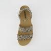 imageCUSHIONAIRE Mandy Wedge Sandals for Women  Strappy Platform Sandals with Arch Support Cute Summer EspadrilleStyle Platform Dressy SlipOnBT Raffia