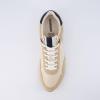imageCUSHIONAIRE Mens Crest lace up Sneaker with Comfort FoamTanBlack