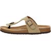 imageCUSHIONAIRE Mens Leah Cork footbed Sandal with ComfortTaupe Nubuck