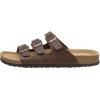 imageCUSHIONAIRE Mens LelaM Cork Footbed Sandal with ComfortBrown Oily