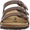 imageCUSHIONAIRE Mens LelaM Cork Footbed Sandal with ComfortBrown Oily