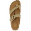 imageCUSHIONAIRE Mens LunaM Cork footbed Sandal with ComfortTaupe Nubuck