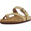 imageCUSHIONAIRE Mens LunaM Cork footbed Sandal with ComfortTaupe Nubuck