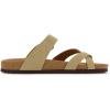 imageCUSHIONAIRE Mens LunaM Cork footbed Sandal with ComfortTaupe Nubuck