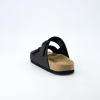 imageCUSHIONAIRE Mens Lynx Cork footbed Sandal with ComfortBlack Nubuck