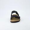 imageCUSHIONAIRE Mens Lynx Cork footbed Sandal with ComfortBlack Nubuck