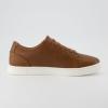 imageCUSHIONAIRE Mens Princeton lace up Sneaker with Comfort FoamBrown Tumbled