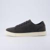 imageCUSHIONAIRE Mens Princeton lace up Sneaker with Comfort FoamCharcoalOff White