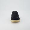 imageCUSHIONAIRE Selby Mens Genuine Leather SlipOn Casual Penny Loafers  Memory Foam Rubber SoleBlack Suede