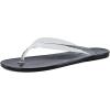 imageCUSHIONAIRE Splash Jelly Flip Flops for Women With Flexible Sole Soft Footbed Summer Sandals for WomenBlack