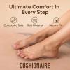 imageCUSHIONAIRE Splash Jelly Flip Flops for Women With Flexible Sole Soft Footbed Summer Sandals for WomenClear