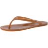 imageCUSHIONAIRE Splash Jelly Flip Flops for Women With Flexible Sole Soft Footbed Summer Sandals for WomenWhiskey
