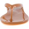 imageCUSHIONAIRE Splash Jelly Flip Flops for Women With Flexible Sole Soft Footbed Summer Sandals for WomenWhiskey