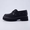 imageCUSHIONAIRE Womens Beam Chunky Boat Loafer Memory Foam Wide Widths AvailableBlack