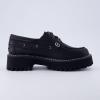 imageCUSHIONAIRE Womens Beam Chunky Boat Loafer Memory Foam Wide Widths AvailableBlack