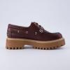 imageCUSHIONAIRE Womens Beam Chunky Boat Loafer Memory Foam Wide Widths AvailableBurgandy