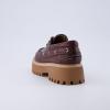 imageCUSHIONAIRE Womens Beam Chunky Boat Loafer Memory Foam Wide Widths AvailableBurgandy