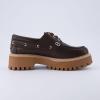 imageCUSHIONAIRE Womens Beam Chunky Boat Loafer Memory Foam Wide Widths AvailableChocolate