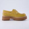imageCUSHIONAIRE Womens Beam Chunky Boat Loafer Memory Foam Wide Widths AvailableHoney