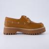 imageCUSHIONAIRE Womens Beam Chunky Boat Loafer Memory Foam Wide Widths AvailableTan