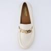 imageCUSHIONAIRE Womens Cottage Slip on Loafer with Chain Memory Foam Wide Widths AvailableBeige