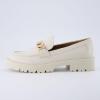 imageCUSHIONAIRE Womens Cottage Slip on Loafer with Chain Memory Foam Wide Widths AvailableBeige