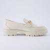 imageCUSHIONAIRE Womens Cottage Slip on Loafer with Chain Memory Foam Wide Widths AvailableBeige