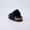 imageCUSHIONAIRE Womens Hana Cork footbed clog with Genuine Leather upper Faux Fur lining and ComfortBlack