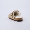 imageCUSHIONAIRE Womens Hana Cork footbed clog with Genuine Leather upper Faux Fur lining and ComfortTaupe