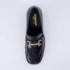 imageCUSHIONAIRE Womens Royal Block Heel Loafer Memory Foam Wide Widths AvailableCharcoal