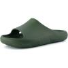 imageCUSHIONAIRE Mens Galaxy pool slides with ComfortOlive