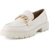 imageCUSHIONAIRE Womens Cottage Slip on Loafer with Chain Memory Foam Wide Widths AvailableBeige