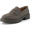 imageCUSHIONAIRE Womens Curtis Slip on Loafer Memory Foam Wide Widths AvailableCharcoal