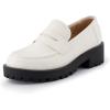 imageCUSHIONAIRE Womens Wonder Slip on Loafer Memory Foam Wide Widths AvailableCream