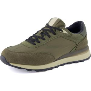 imageCUSHIONAIRE Mens Crest lace up Sneaker with Comfort FoamOlive
