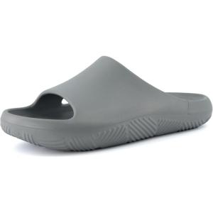 imageCUSHIONAIRE Mens Galaxy pool slides with ComfortGrey