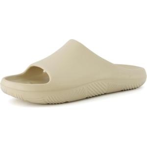 imageCUSHIONAIRE Mens Galaxy pool slides with ComfortKhaki