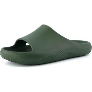 imageCUSHIONAIRE Mens Galaxy pool slides with ComfortOlive
