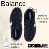 imageCUSHIONAIRE Balance Womens Sneakers Casual Tennis Shoes for Women with Memory Foam and Slip Resistant OutsoleBlack