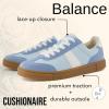 imageCUSHIONAIRE Balance Womens Sneakers Casual Tennis Shoes for Women with Memory Foam and Slip Resistant OutsoleBlue