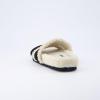 imageCUSHIONAIRE Cuddle Fur Slippers for Women Faux Shearling Slide Sandal Memory Foam Wide Widths AvailableBlack