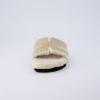 imageCUSHIONAIRE Cuddle Fur Slippers for Women Faux Shearling Slide Sandal Memory Foam Wide Widths AvailableSand
