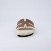 imageCUSHIONAIRE Cuddle Fur Slippers for Women Faux Shearling Slide Sandal Memory Foam Wide Widths AvailableTaupe