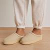 imageCUSHIONAIRE Keto Womens Slippers SlipOn Suede Mule Slipper  Cozy ampamp Stylish Memory Foam ampamp Faux Fur Lining Wide Widths AvailableBeige