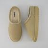 imageCUSHIONAIRE Keto Womens Slippers SlipOn Suede Mule Slipper  Cozy ampamp Stylish Memory Foam ampamp Faux Fur Lining Wide Widths AvailableBiscuit