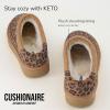 imageCUSHIONAIRE Keto Womens Slippers SlipOn Suede Mule Slipper  Cozy ampamp Stylish Memory Foam ampamp Faux Fur Lining Wide Widths AvailableLeopard